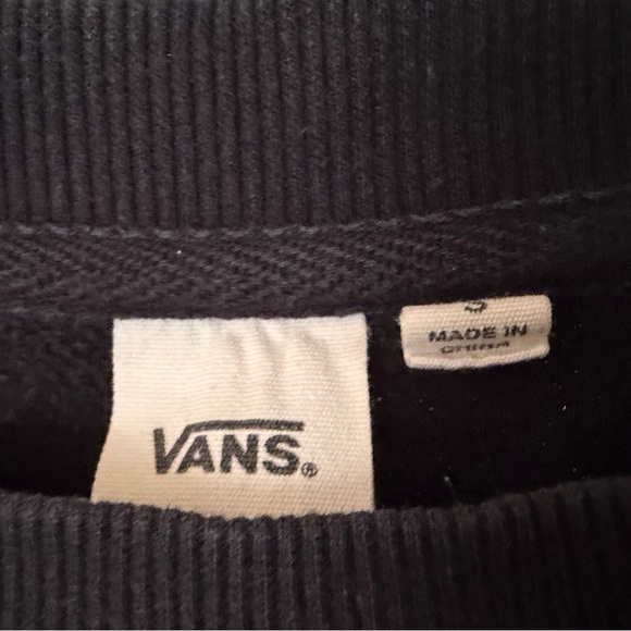 Vans Men's Black‎ Crewneck Sweatshirt - Picture 3 of 3